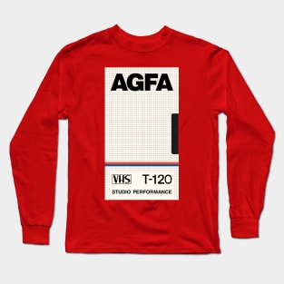 AGFA VHS Long Sleeve T-Shirt